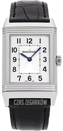 Jaeger LeCoultre Reverso Classic Srebrny/Skóra 2548440
