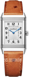 Jaeger LeCoultre Reverso Classic Srebrny/Skóra 40x24.4 mm 2548441