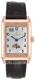 Jaeger LeCoultre Reverso Grande Srebrny/Skóra 46x29 mm 3032420