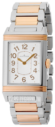 Jaeger LeCoultre Grande Reverso Lady Ultra Thin 18-carat Pink Gold/Stainless Steel Srebrny/18 karatowe różowe złoto 3204120