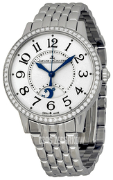 Jaeger LeCoultre Rendez-Vous Night & Day Stainless Steel Srebrny/Stal Ø34 mm 3448120