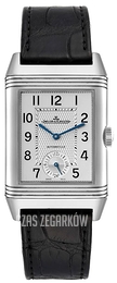 Jaeger LeCoultre Reverso Classique Srebrny/Skóra 3838420
