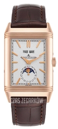Jaeger LeCoultre Reverso Srebrny/Skóra 3912420