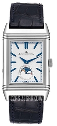 Jaeger LeCoultre Reverso Srebrny/Skóra 3958420