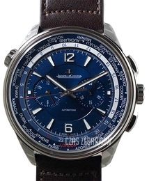 Jaeger LeCoultre Polaris Niebieski/Skóra Ø44 mm 905T480