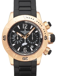 Jaeger LeCoultre Master Compressor Diving Diving Chronograph Czarny/Guma Ø44 mm 1862740