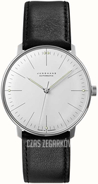 Junghans Max Bill Biały/Skóra Ø38 mm 27/3501.04
