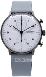 Junghans Max Bill Biały/Skóra Ø40 mm 27/4008.02