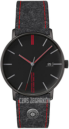 Junghans Form A Czarny/Skóra Ø39.3 mm 27/4131.00