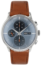 Junghans Meister Niebieski/Skóra Ø40.7 mm 27/4224.02