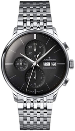 Junghans Meister Czarny/Stal Ø40.7 mm 27/4324.45