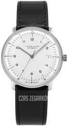 Junghans Max Bill Biały/Skóra Ø38 mm 27/4700.02
