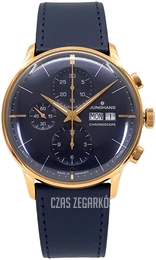 Junghans Meister Niebieski/Skóra Ø40.7 mm 27/7024.02