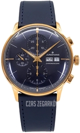 Junghans Meister Niebieski/Skóra Ø40.7 mm 27/7024.03