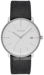 Junghans Max Bill Srebrny/Skóra Ø38 mm 59/2020.02