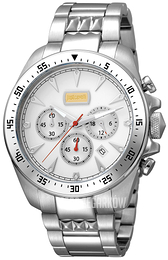 Just Cavalli Sport Biały/Stal Ø45 mm JC1G013M0045
