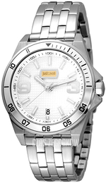 Just Cavalli Srebrny/Stal Ø40 mm JC1G014M0055