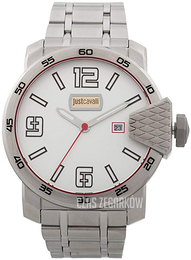 Just Cavalli Srebrny/Stal Ø46 mm JC1G015M0065