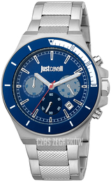 Just Cavalli Niebieski/Stal Ø43 mm JC1G139M0065