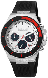 Just Cavalli Srebrny/Guma Ø43 mm JC1G139P0025