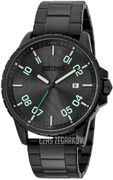 Just Cavalli Young Czarny/Stal Ø44 mm JC1G165M0065
