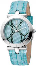 Just Cavalli Animal Niebieski/Skóra Ø34 mm JC1L005L0015