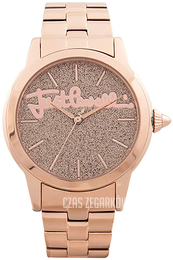 Just Cavalli Glam Chic Różowe złoto/Stal w kolorze różowego złota Ø36 mm JC1L006M0115