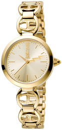 Just Cavalli Logo Żółte złoto/Stal w odcieniu złota Ø28 mm JC1L009M0075