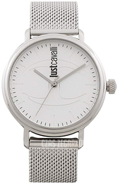 Just Cavalli Cfc Srebrny/Stal Ø34 mm JC1L012M0055