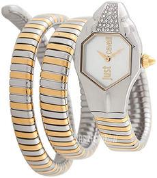 Just Cavalli Glam Chic Srebrny/Stal w odcieniu złota JC1L022M0045