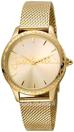 Just Cavalli Logo Żółte złoto/Stal w odcieniu złota Ø34 mm JC1L023M0095