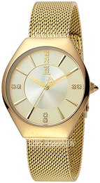 Just Cavalli Relaxed Żółte złoto/Stal w odcieniu złota Ø34 mm JC1L026M0075