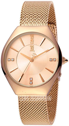Just Cavalli Różowe złoto/Stal w kolorze różowego złota Ø34 mm JC1L026M0095