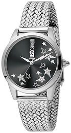Just Cavalli Relaxed Czarny/Stal Ø32 mm JC1L042M0065