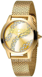 Just Cavalli Żółte złoto/Stal w odcieniu złota Ø34 mm JC1L050M0265