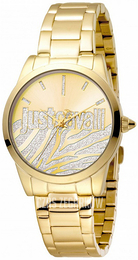 Just Cavalli Żółte złoto/Stal w odcieniu złota Ø42 mm JC1L069M0025