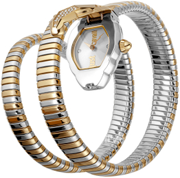 Just Cavalli Glam Chic Srebrny/Stal w odcieniu złota JC1L073M0045