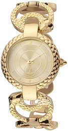 Just Cavalli Żółte złoto/Stal w odcieniu złota Ø32 mm JC1L074M0025