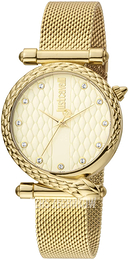 Just Cavalli Szampański/Stal w odcieniu złota Ø32 mm JC1L075M0065