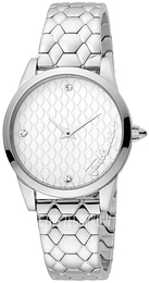 Just Cavalli Biały/Stal Ø32 mm JC1L087M0045