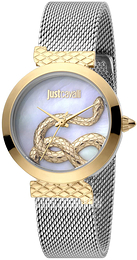 Just Cavalli Biały/Stal Ø32 mm JC1L091M0085