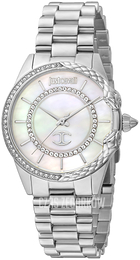 Just Cavalli Biały/Stal Ø32 mm JC1L095M0245