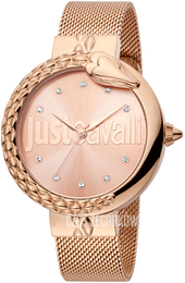 Just Cavalli Różowe złoto/Stal w kolorze różowego złota Ø40 mm JC1L096M0105