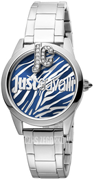 Just Cavalli Wielokolorowy/Stal Ø32 mm JC1L099M0065