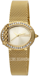 Just Cavalli Szampański/Stal w odcieniu złota Ø33 mm JC1L110M0085