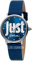 Just Cavalli Niebieski/Skóra Ø32 mm JC1L116L0015