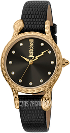 Just Cavalli Animalier Czarny/Skóra Ø32 mm JC1L125L0025