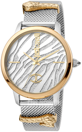 Just Cavalli Srebrny/Stal Ø38 mm JC1L127M0085