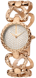 Just Cavalli Różowe złoto/Stal w kolorze różowego złota Ø28 mm JC1L132M0085