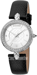 Just Cavalli Srebrny/Skóra Ø30 mm JC1L147L0015